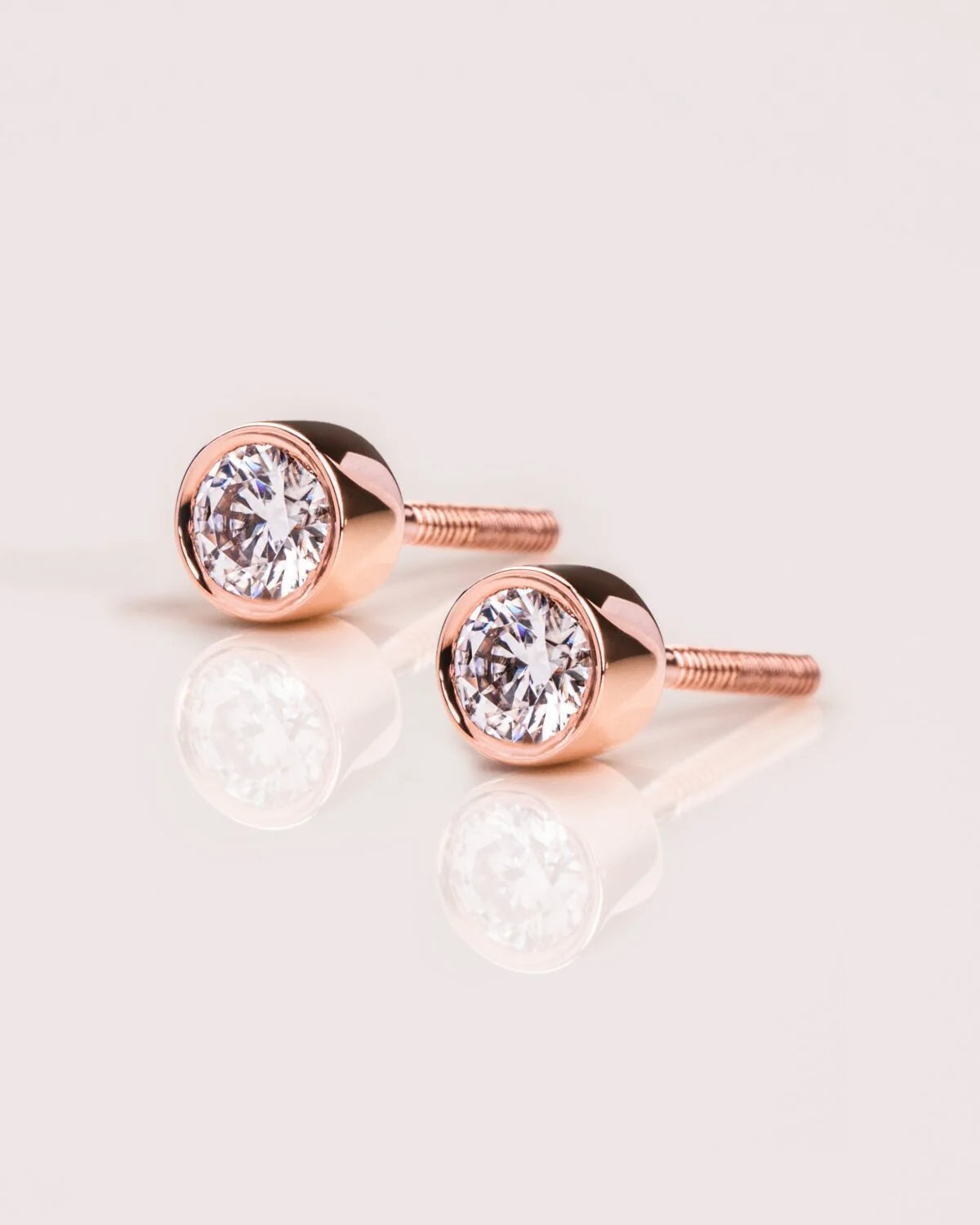 Annie – Bezel Earrings